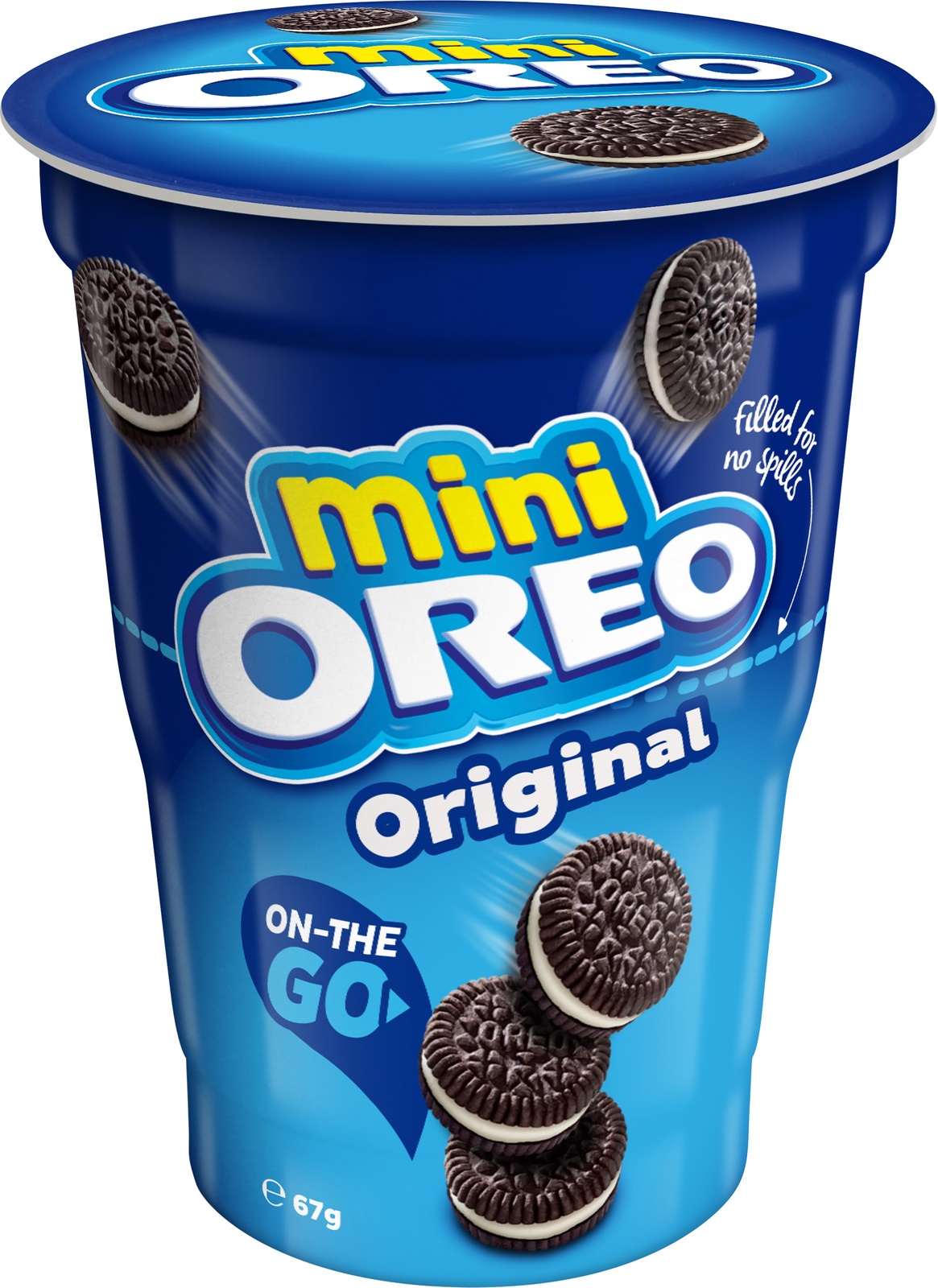 Oreo Biscuit Tubs 24 x 67g pack image