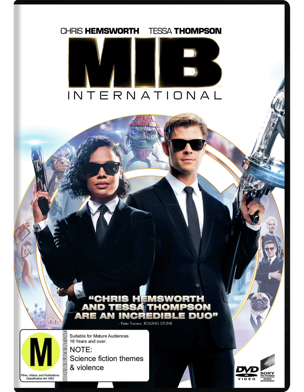 Men In Black: International on DVD image