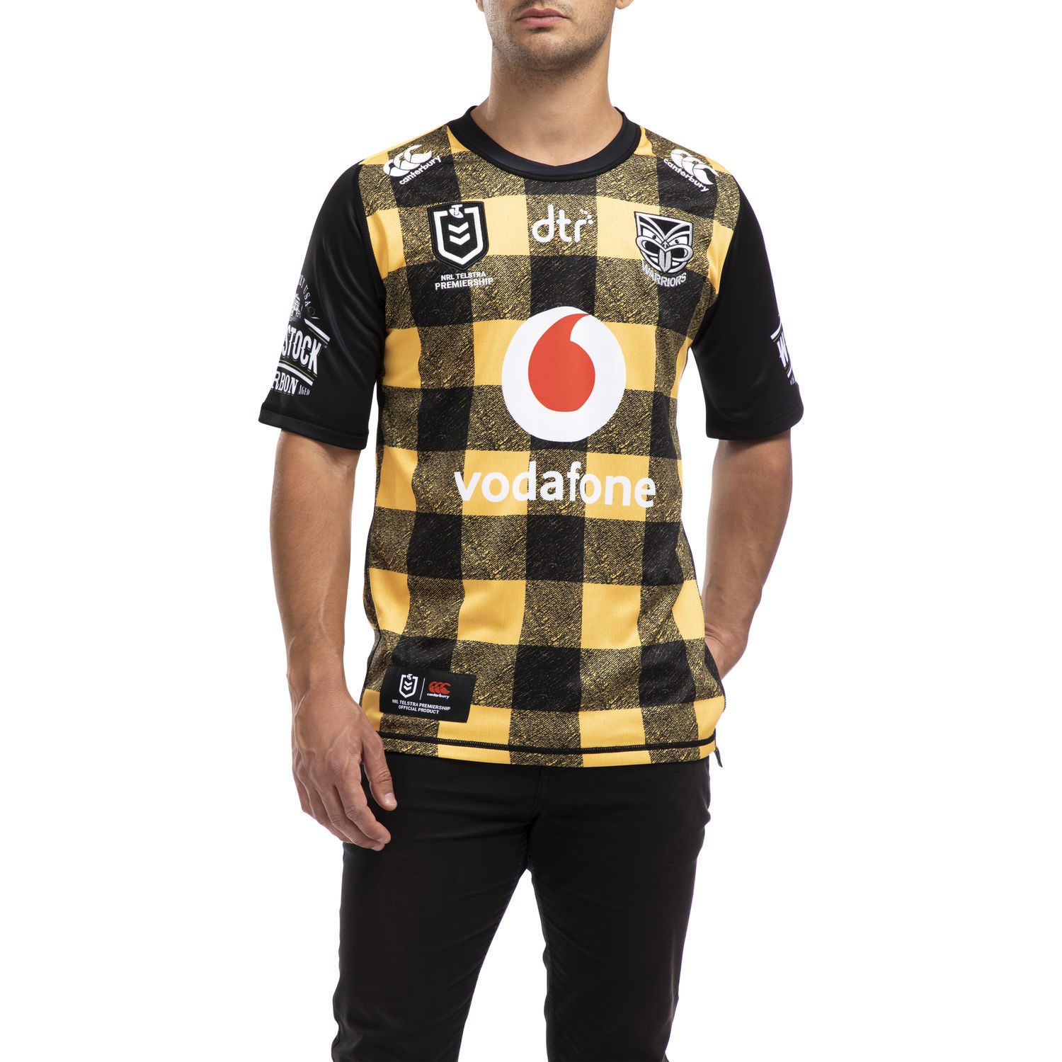 Vodafone Warriors Bushshirt Jersey (M) image