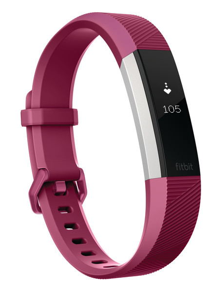 Fitbit Alta HR Fitness Tracker - Fuchsia Small image