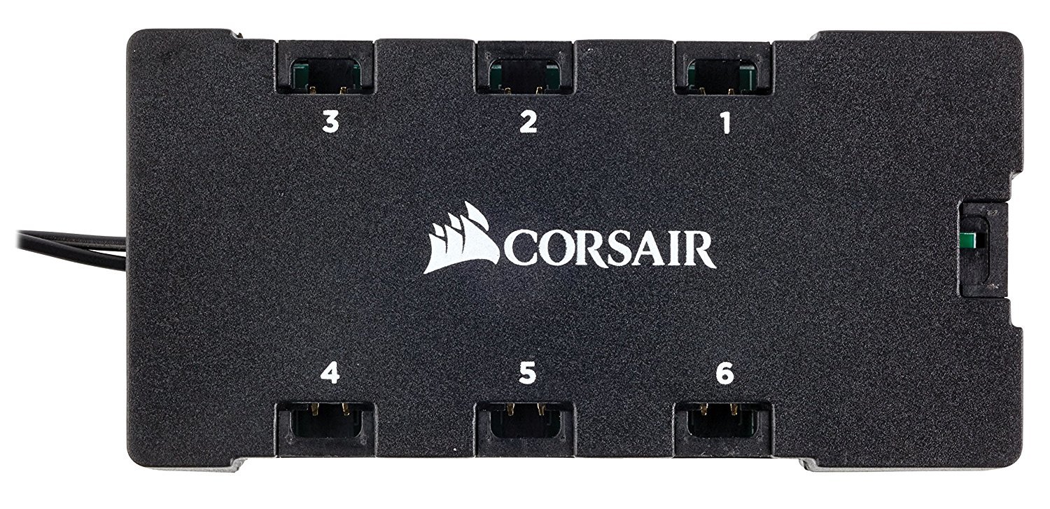 Corsair ML140 PRO RGB LED 140MM PWM Premium Magnetic Levitation Fan — Twin Fan Pack with Lighting Node PRO image