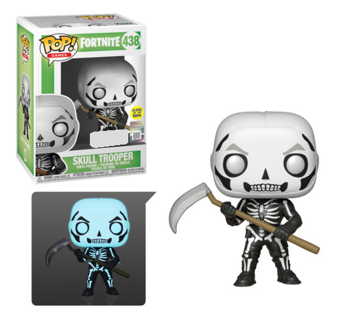 Skull Trooper (Glow) - Pop! Vinyl Figure image