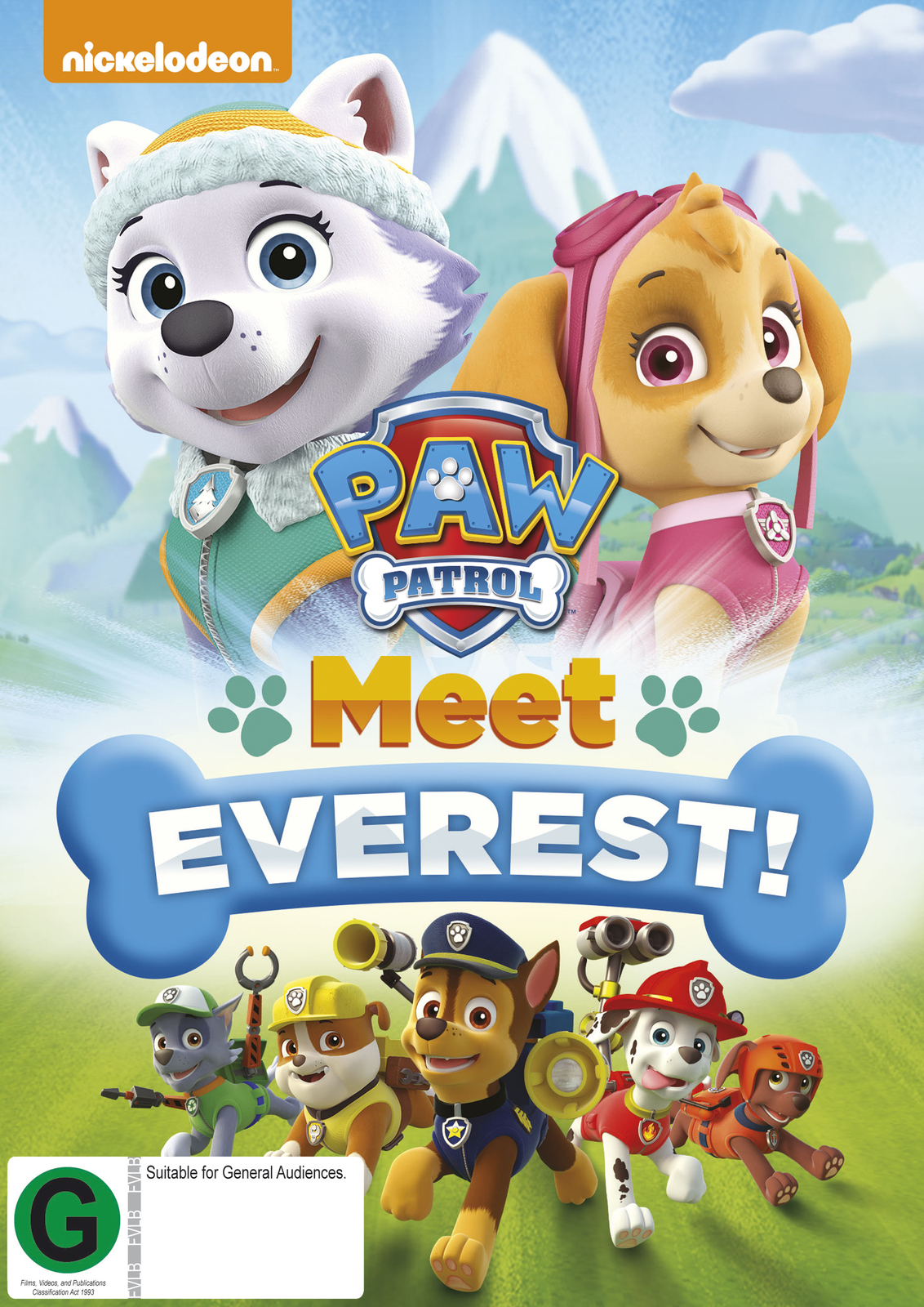 Paw Patrol Meet Everest on DVD