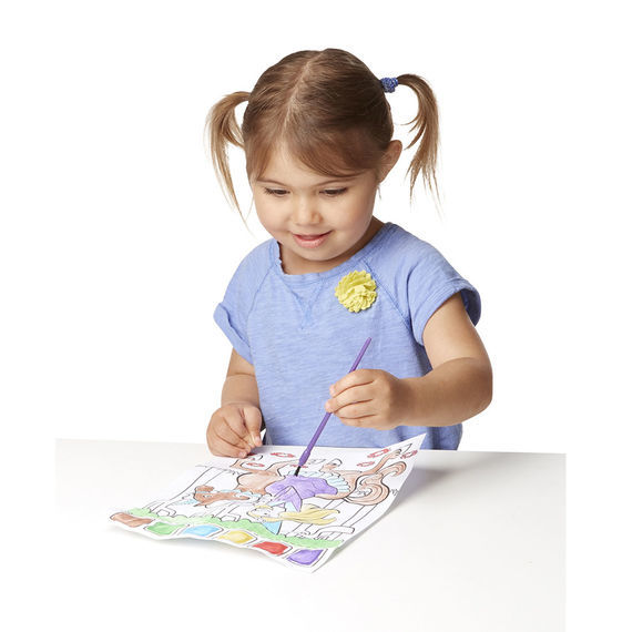 Melissa & Doug: Princess Paint With Water Kids' Art Pad image