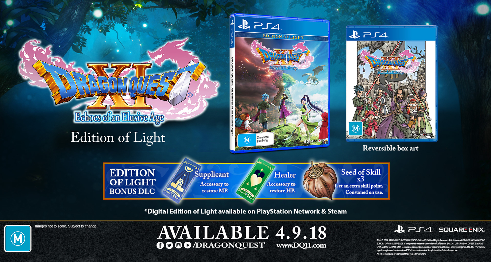 Dragon Quest XI: Echoes of an Elusive Age Edition of Light for PS4 image