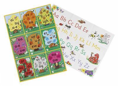 Jolly Phonics Alternative Spelling and Alphabet Posters by Sue Lloyd image