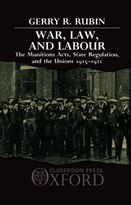 War, Law, and Labour by Gerry Rubin image