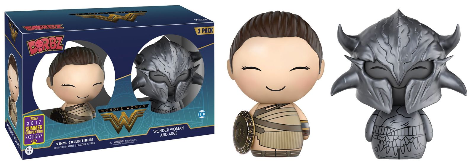 Wonder Woman (Movie) - Wonder Woman & Ares Dorbz Vinyl 2-Pack image