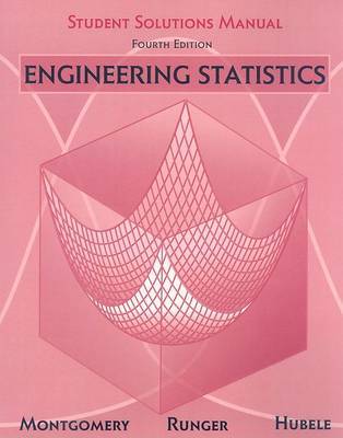 Engineering Statistics: Student Solutions Manual by Douglas C. Montgomery image