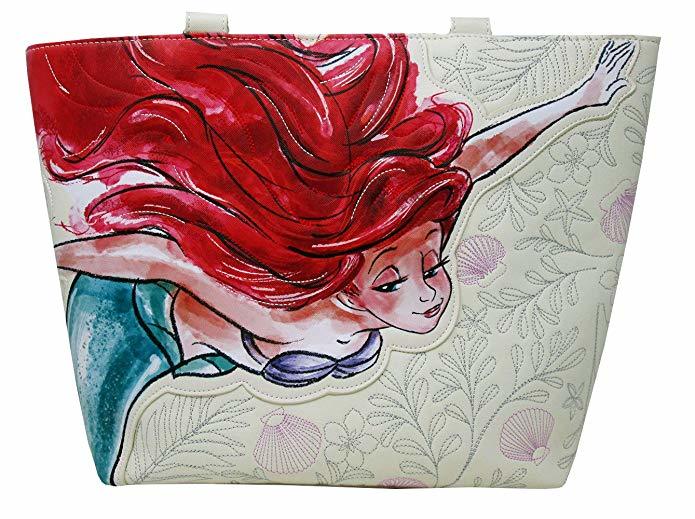 Loungefly: Little Mermaid - Ariel Sketch Print Tote Bag