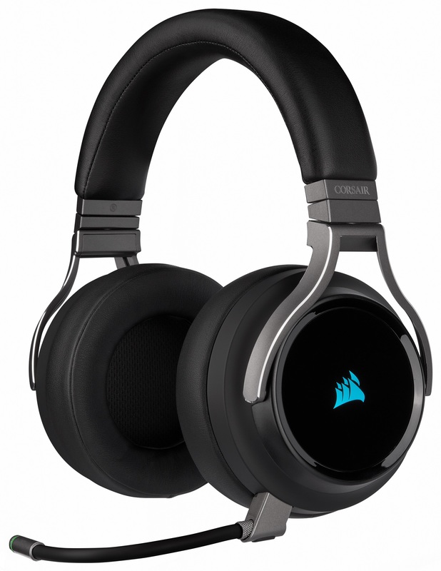 Corsair Virtuoso RGB Wireless Gaming Headset (Black) for PC