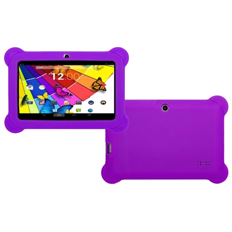 7” QuadCore Kids Android Tablet & Case - Purple image