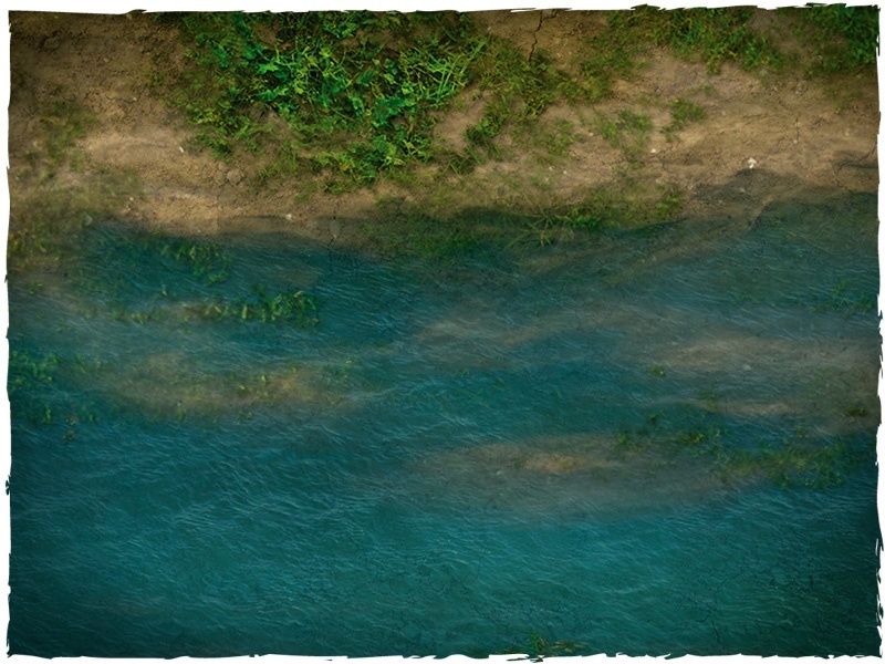 DeepCut Studios Clear River Neoprene Tiles Set image