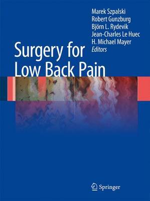 Surgery for Low Back Pain on Hardback