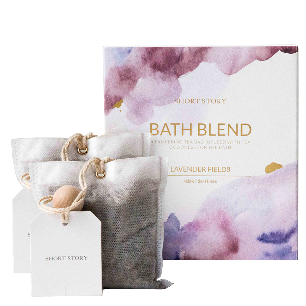 Short Story Bath Blend and Card (Lavender) image