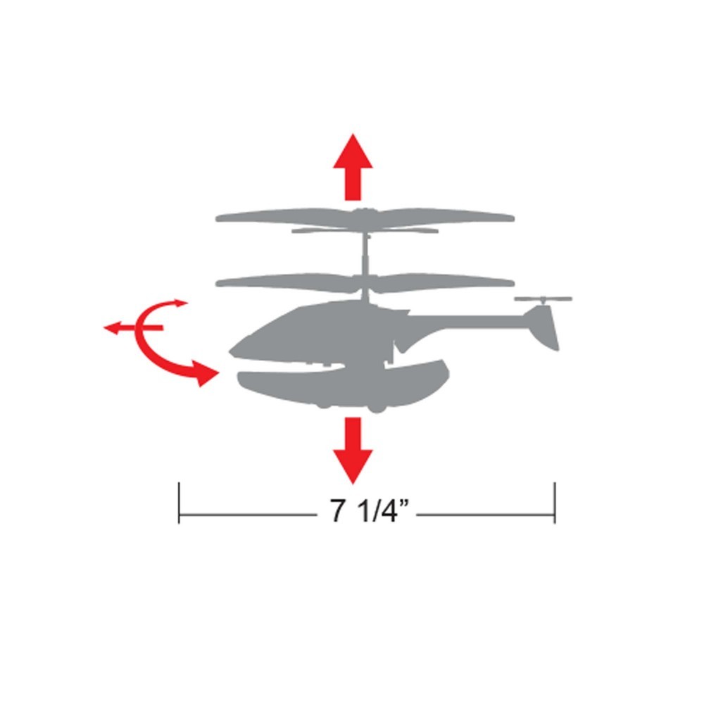 Silverlit: Hydrocopter - Red image
