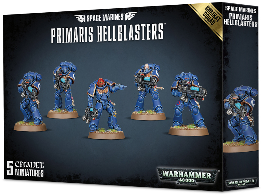 Warhammer 40,000 : Space Marines Primaris Hellblasters Combat Squad