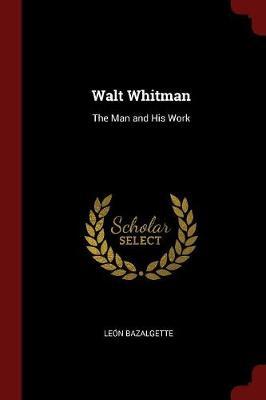Walt Whitman by Leon Bazalgette image