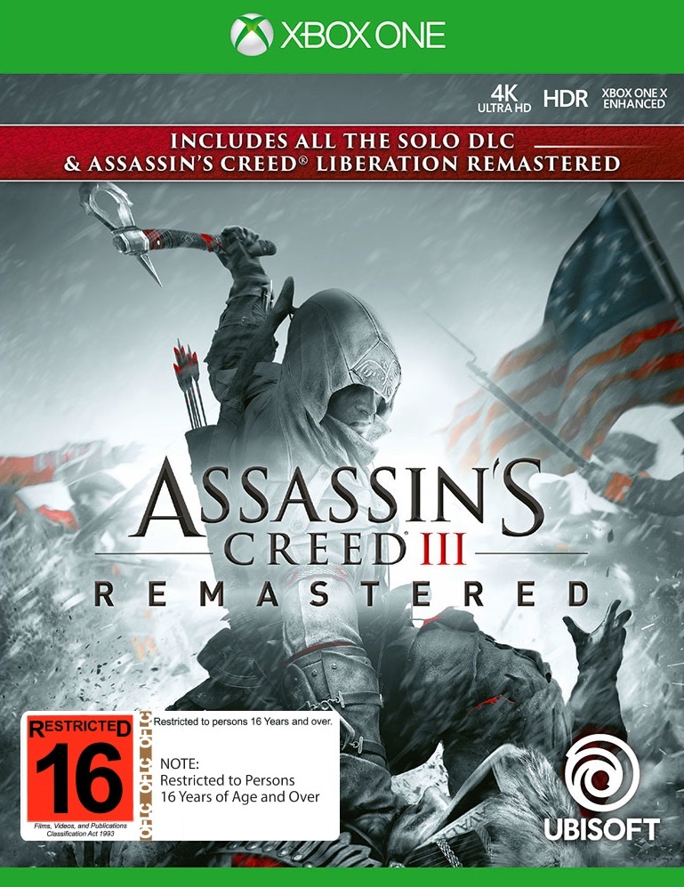 Assassins Creed Iii Remastered Xbox One Buy Now At Mighty Ape Nz