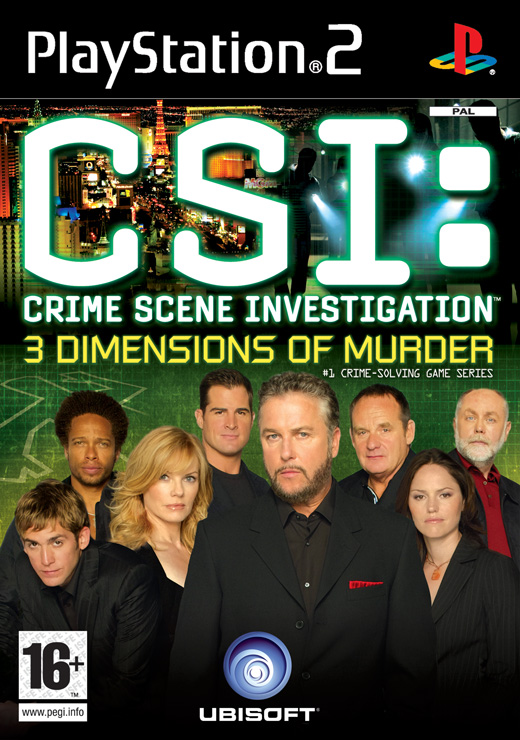 CSI: 3 Dimensions of Murder for PlayStation 2 image