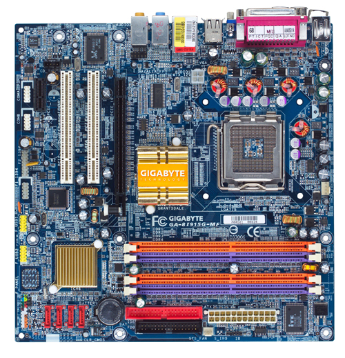 Gigabyte Motherboard LGA775 Intel Rev2 GA-8I915G-MF image