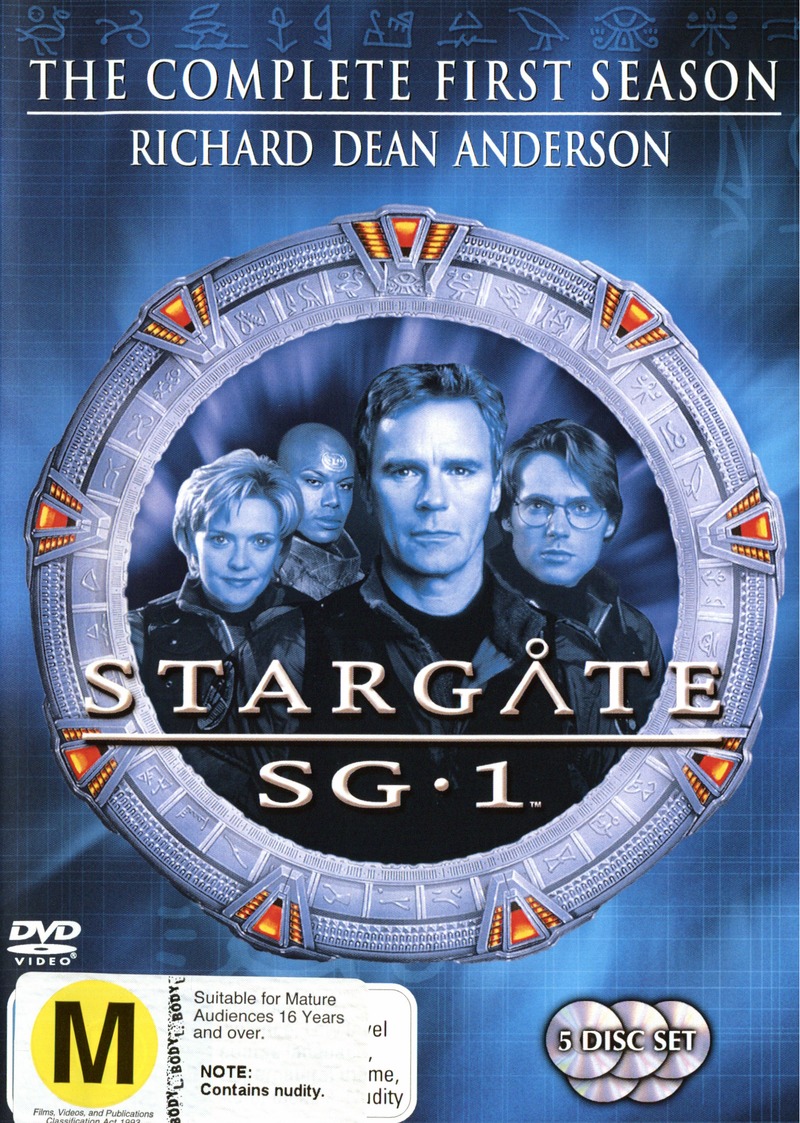 Stargate SG-1 - Season 1 (5 Disc Set) (New Packaging) on DVD image