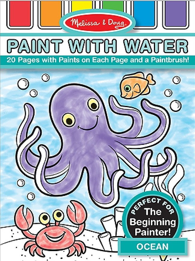 Melissa & Doug: Ocean Paint With Water Kids' Art Pad