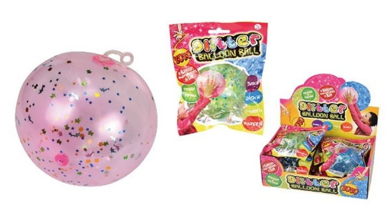 YoYo: Glitter Ballon Ball - (Assorted Designs)