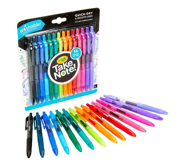 Crayola: Take Note - Washable Gel Pens (14pc) image
