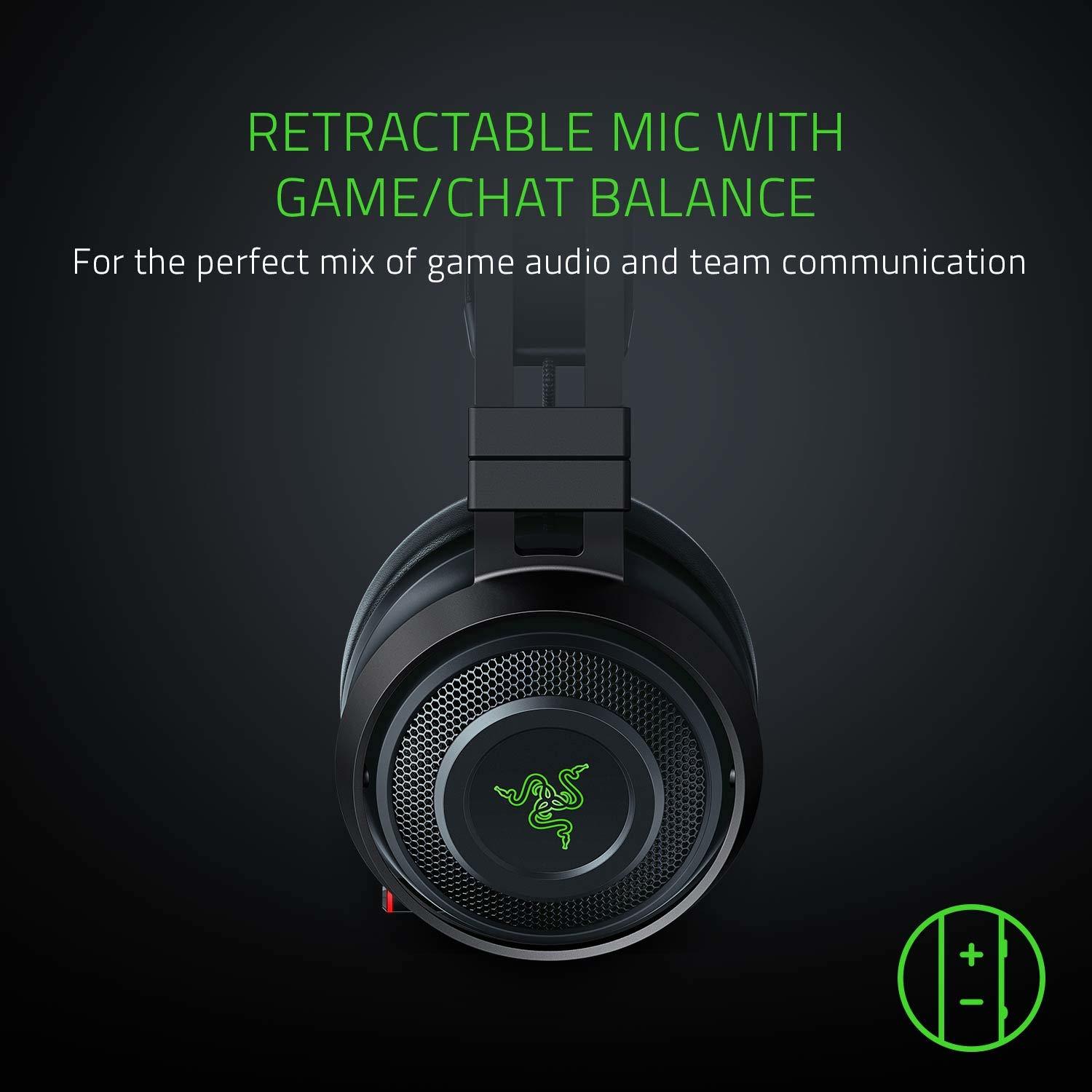 Razer Nari Ultimate Wireless Gaming Headset on PC