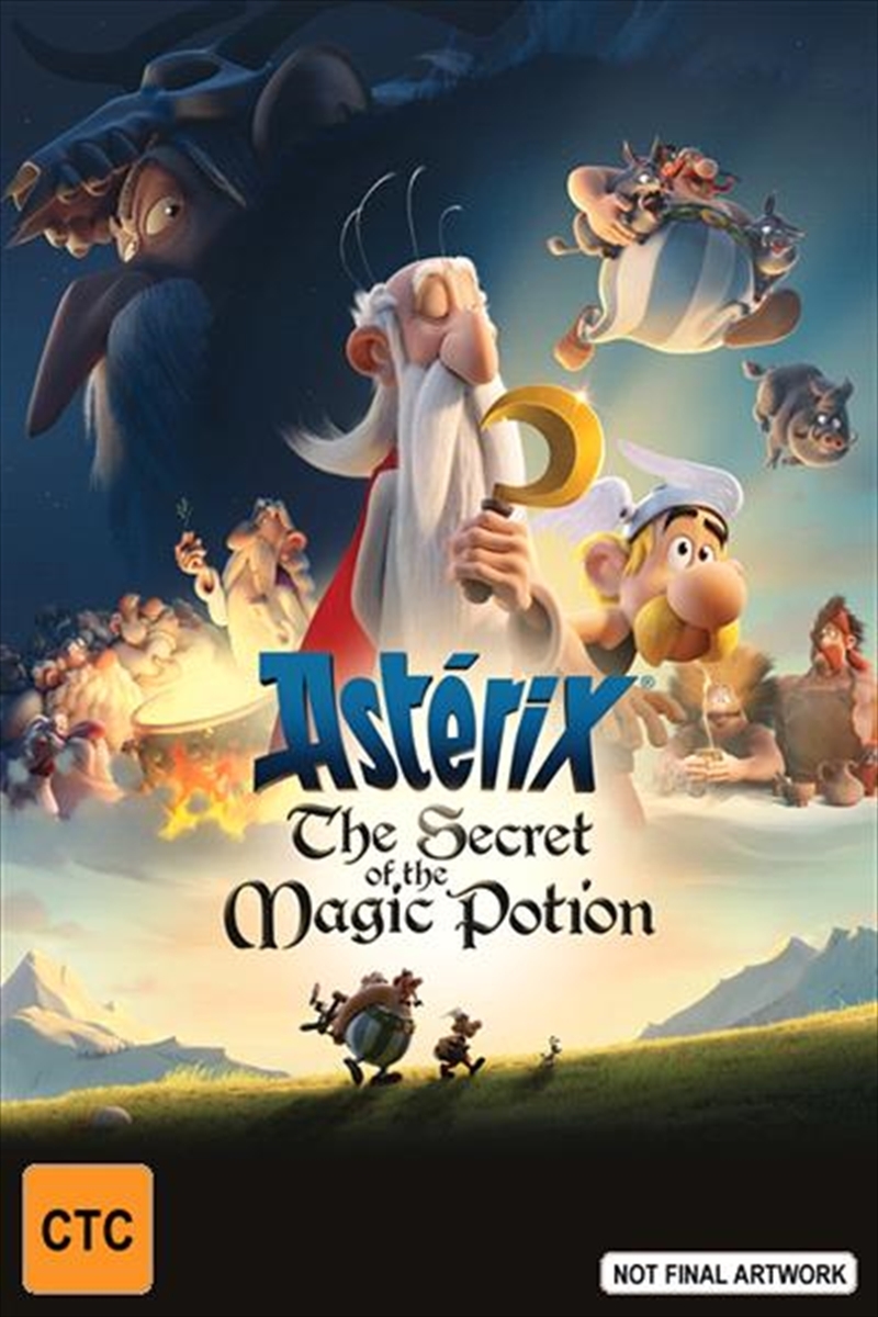 Asterix - The Secret Of The Magic Potion on DVD image