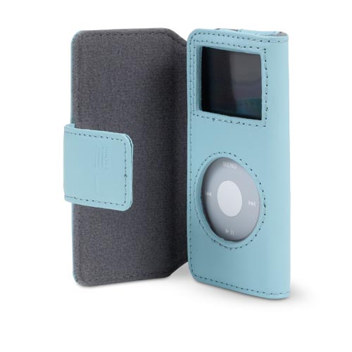 Belkin iPod nano Leather Folio Case - Blue image