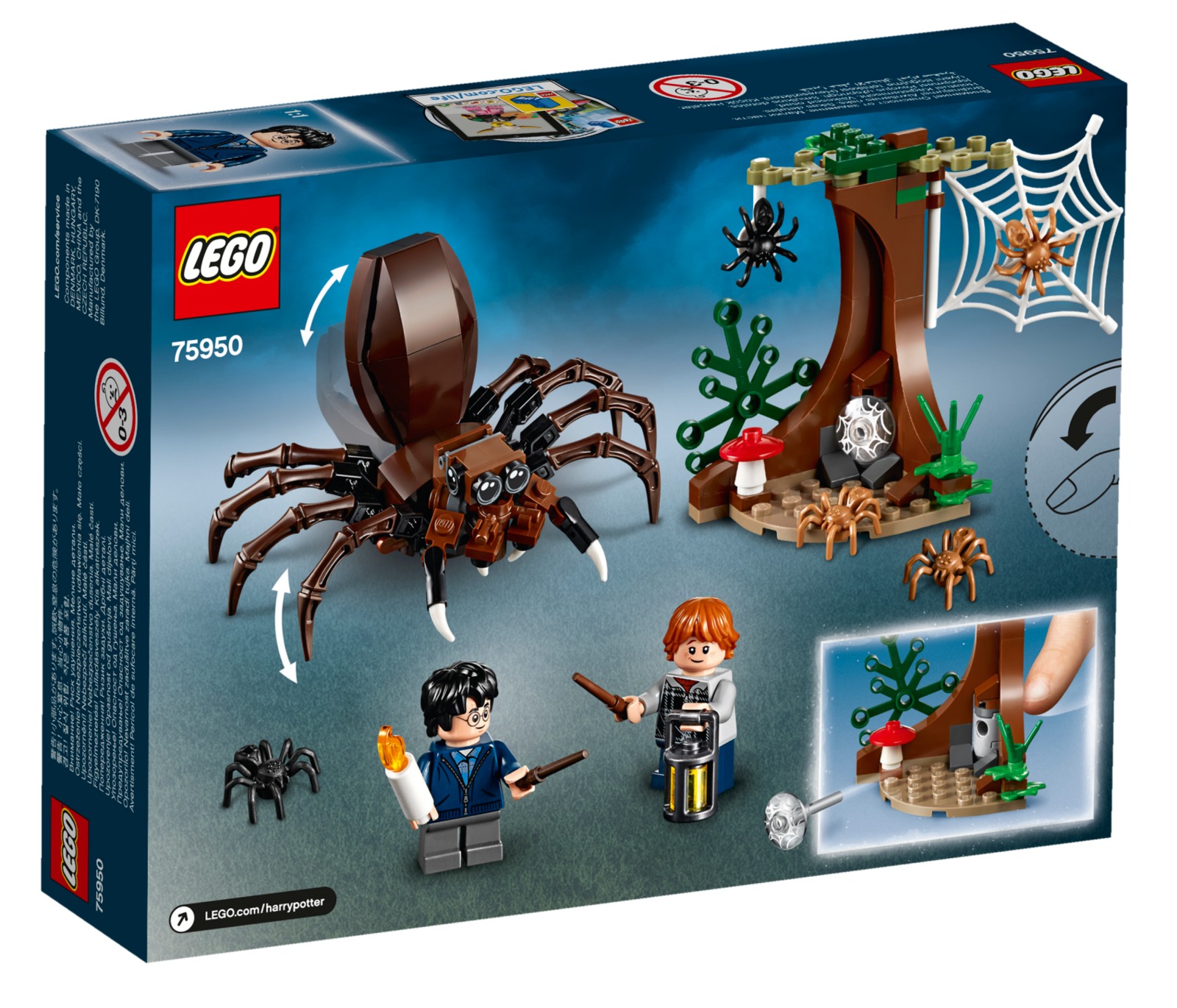 LEGO Harry Potter: Aragog's Lair (75950)