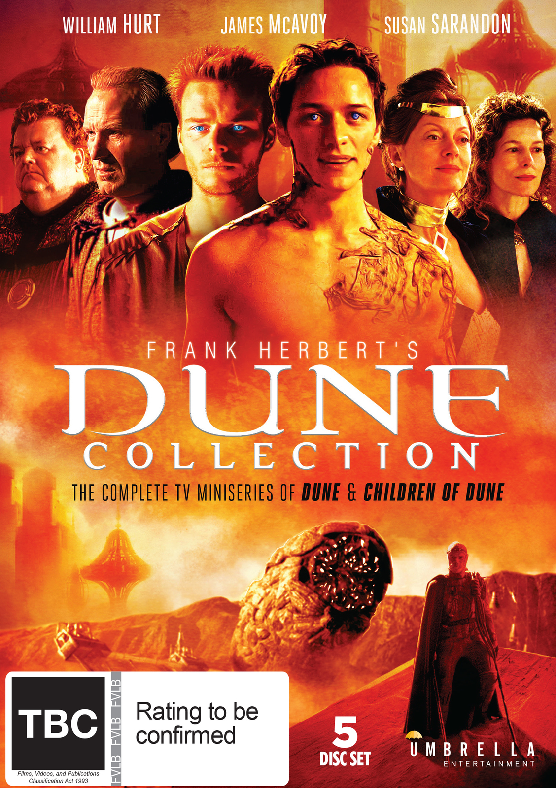 Frank Herbert's Dune Collection on DVD image