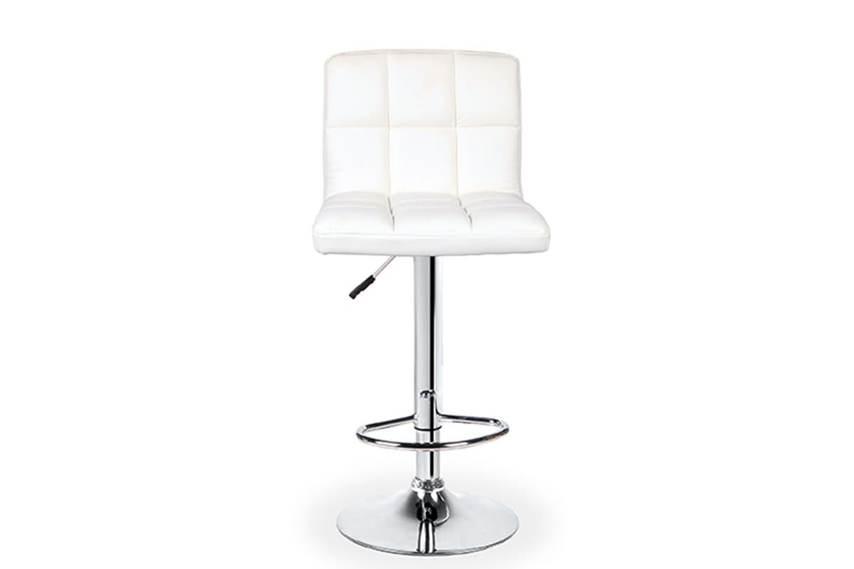 Buy Ovela L Shape Bar Stools White at Mighty Ape NZ
