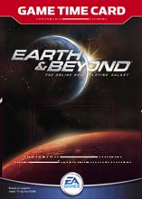 Earth and Beyond Gametime Card for PC Earth and Beyond Gametime Card for PC