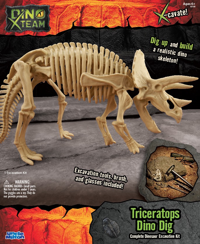 Smithsonian: X-Team Dino Digs - Triceratops image