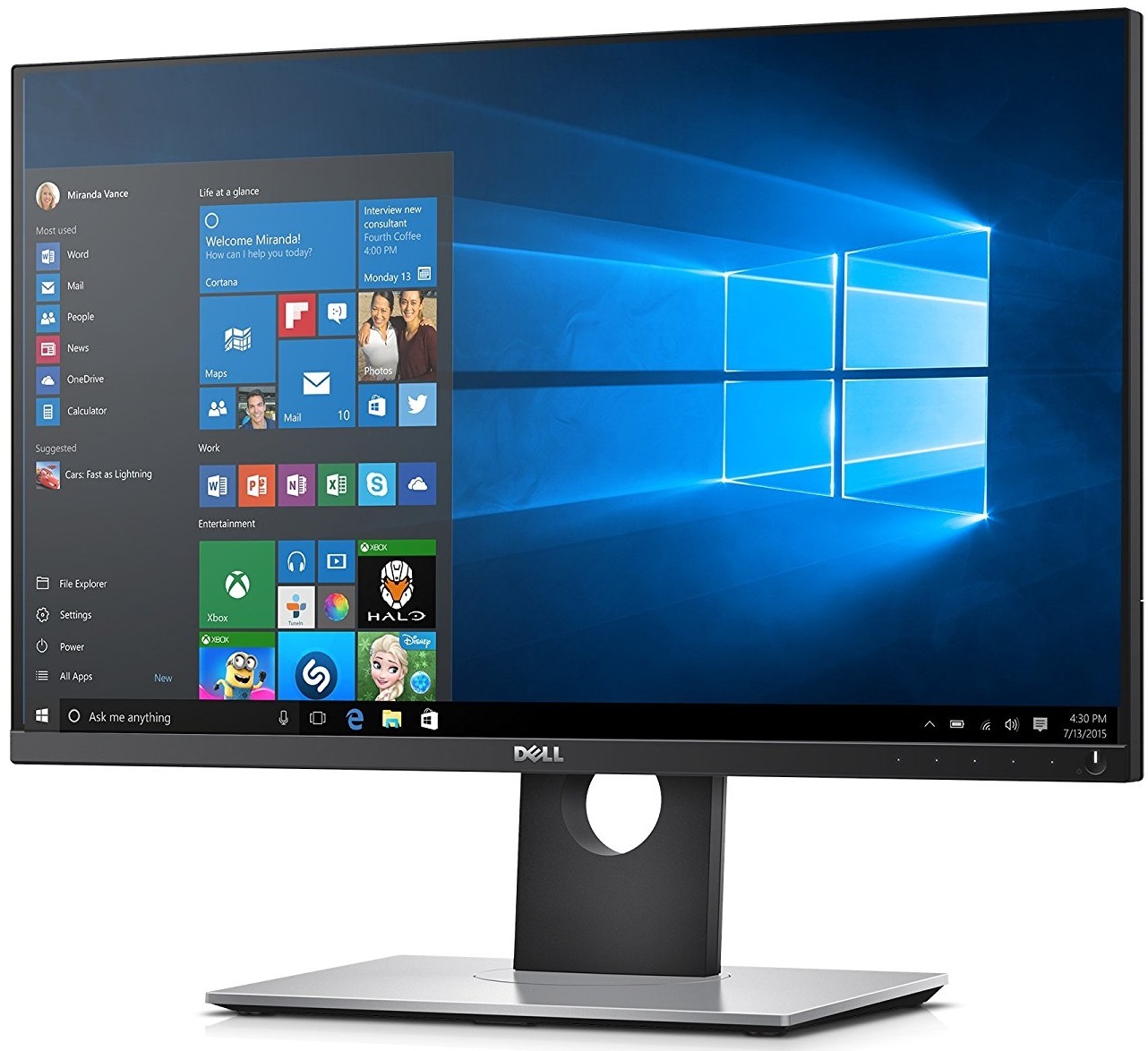 25" Dell UltraSharp UP2516D QHD Monitor image