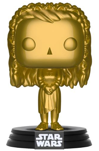 Princess Leia Gold Metallic Pop! Vinyl image