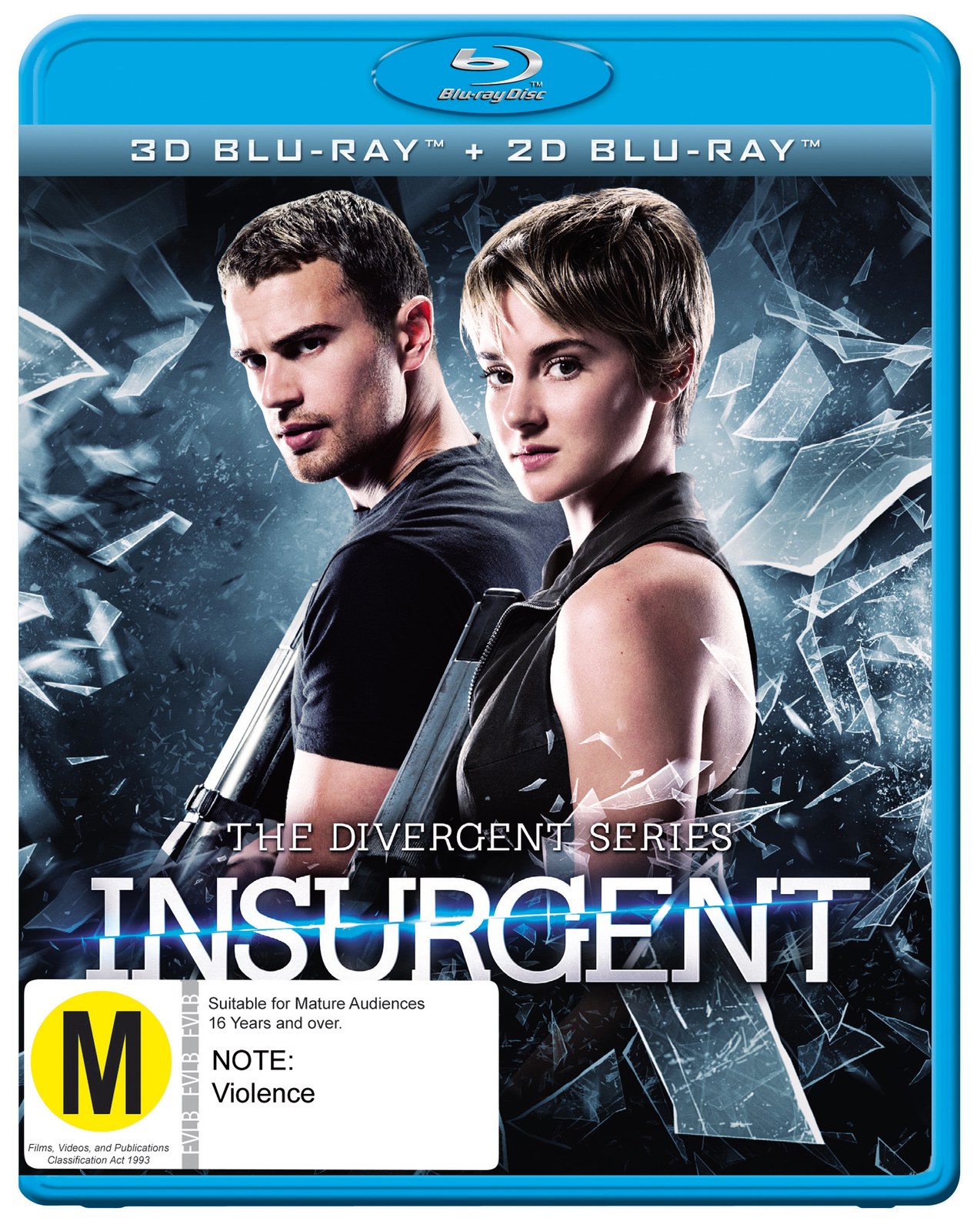 Insurgent on Blu-ray, 3D Blu-ray image