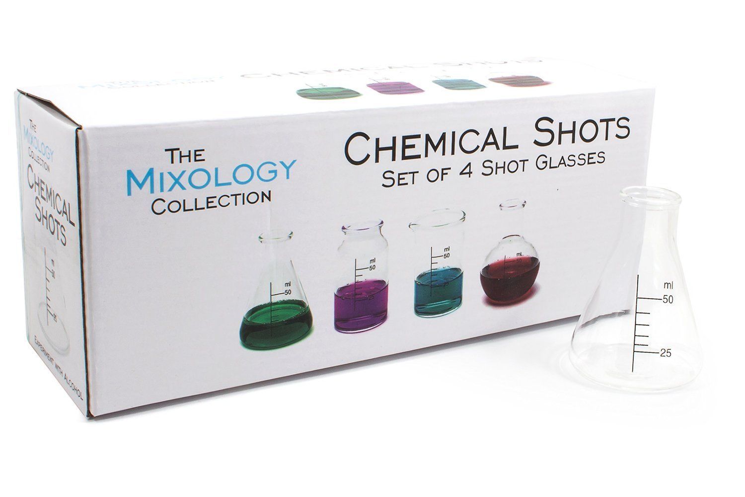 Mixology Chemical Shot Glasses - 50ml (Set of 4) image