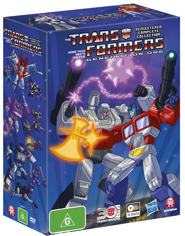 Transformers G1 Remastered Complete Series DVD Buy Now at Mighty