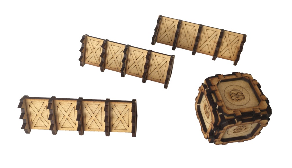 TTCombat: Tabletop Scenics - Gothic Ruined Servitialis image