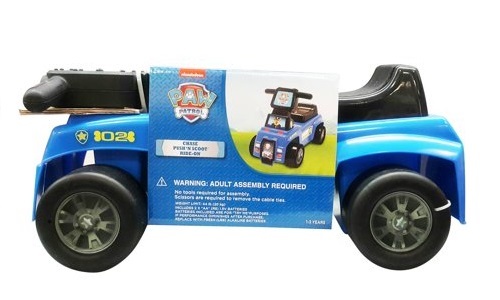 Paw Patrol: Chase's Push n' Scoot - Ride-On Toy image