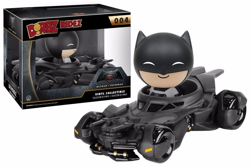 Batman vs Superman: Batmobile Dorbz Ridez Vinyl Figure image