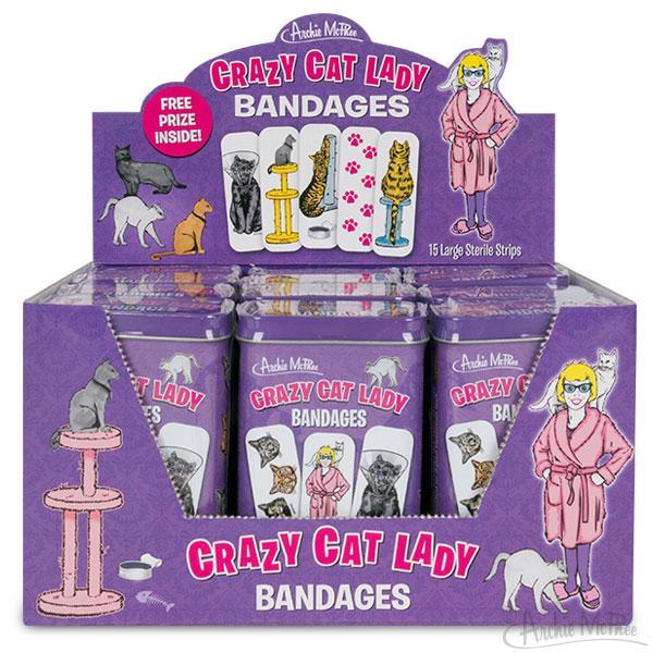 Archie McPhee - Crazy Cat Lady Bandages image