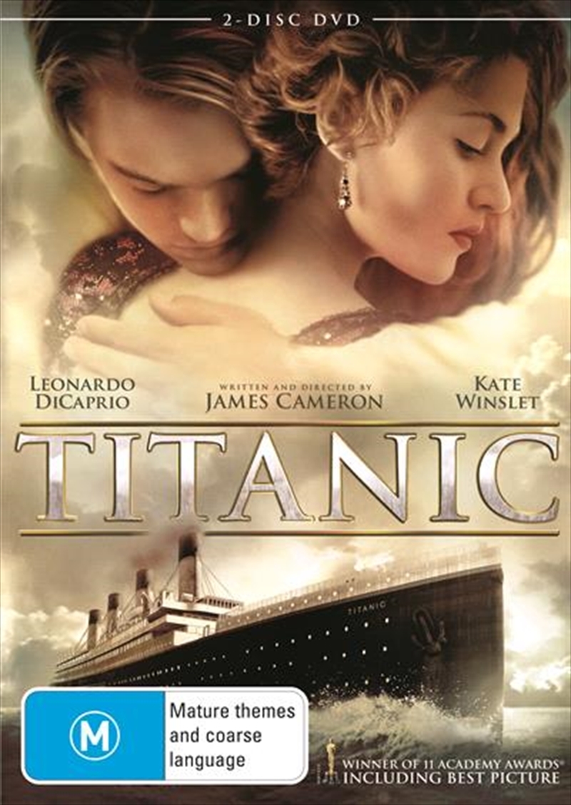 Titanic on DVD image