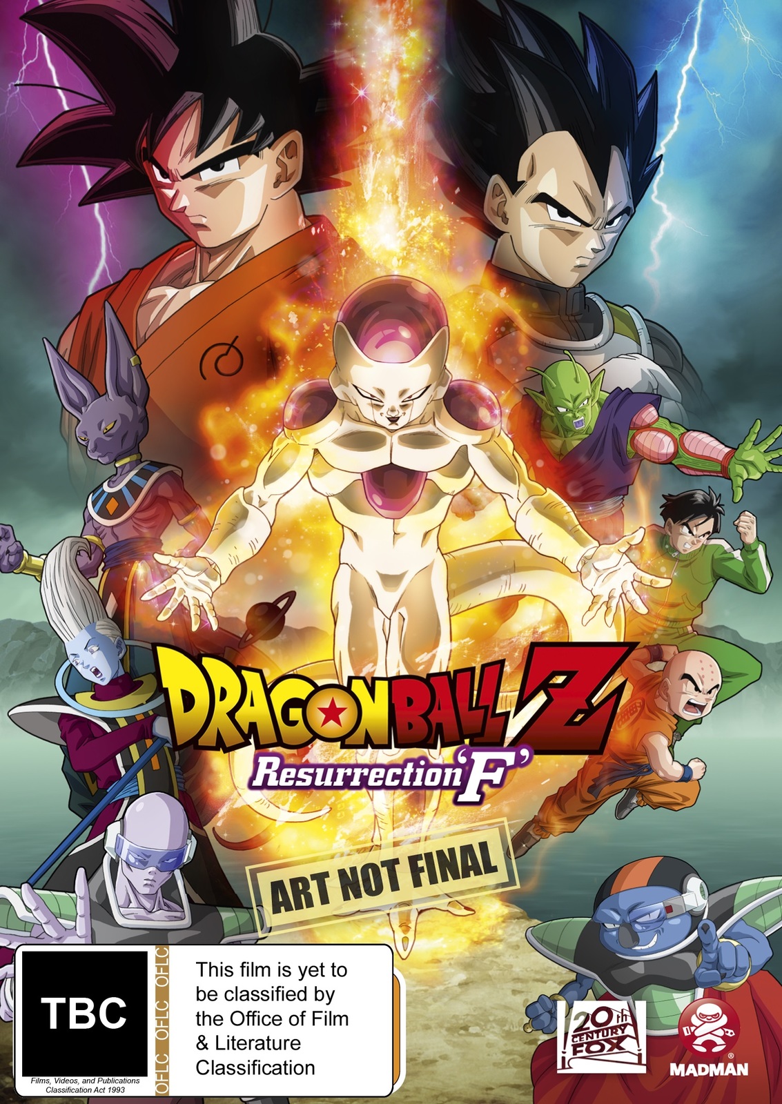 Dragon Ball Z: Resurrection 'F' on DVD image