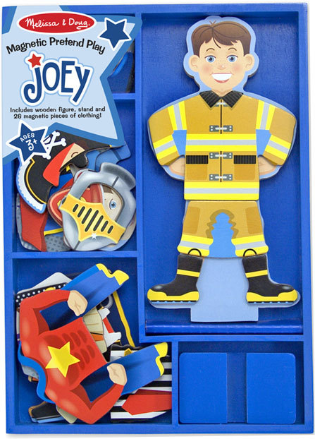 Melissa & Doug: Joey Magnetic Wooden Dress-Up Set image