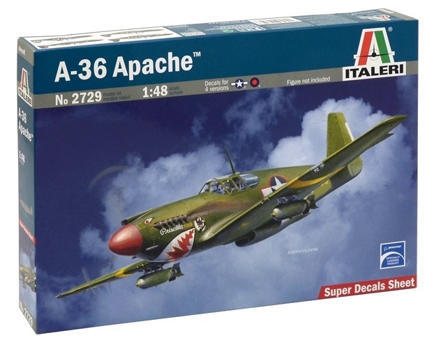 Italeri: 1:48 A-36 Apache - Model Kit image